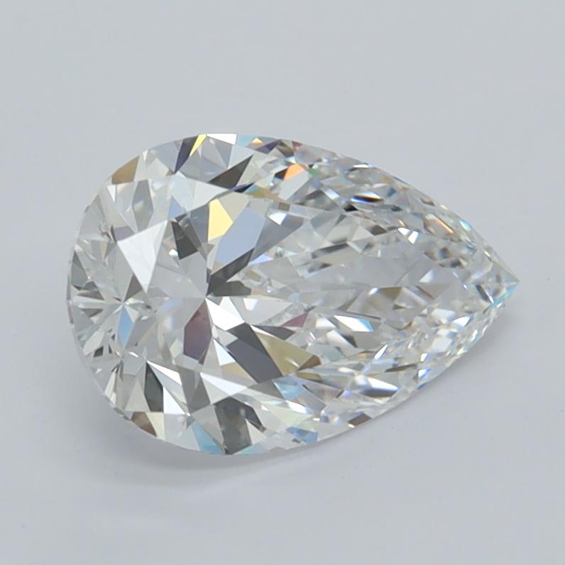 1.39 Carat Pear Lab Diamond :: Greenstar spin frame 07