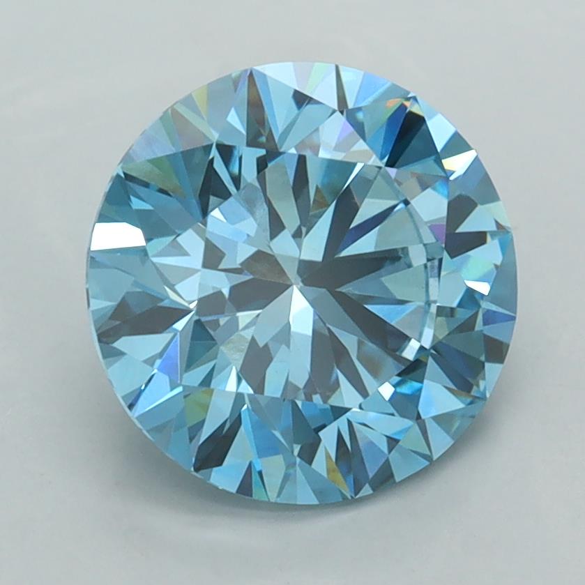 2.51 Carat Round Lab Diamond :: Greenstar spin frame 07