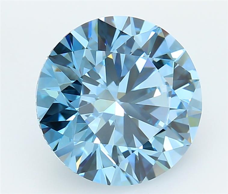 4.51 Carat Round Lab Diamond :: Greenstar spin frame 05