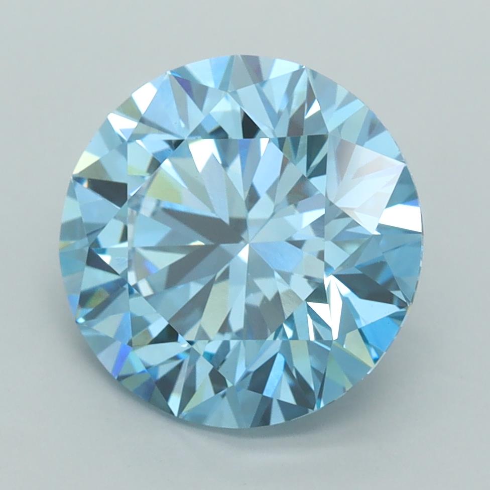 4.01 Carat Round Lab Diamond :: Greenstar spin frame 05