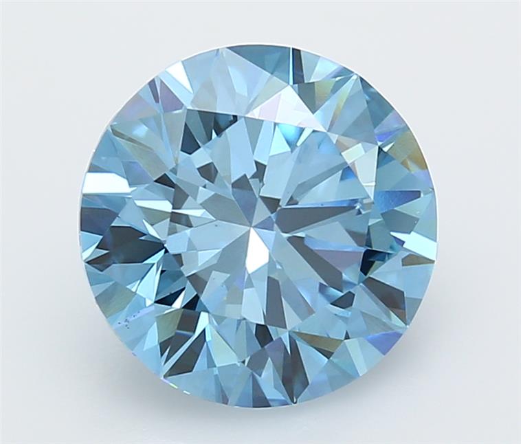5.01 Carat Round Lab Diamond :: Greenstar spin frame 05