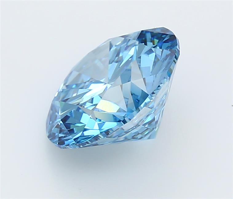 5.01 Carat Round Lab Diamond :: Greenstar spin frame 05