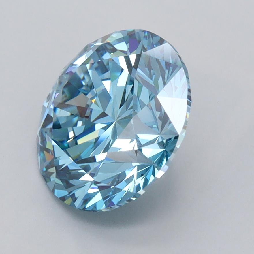 3.02 Carat Round Lab Diamond :: Greenstar spin frame 05