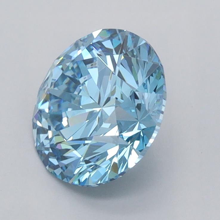 1.69 Carat Round Lab Diamond :: Greenstar spin frame 05