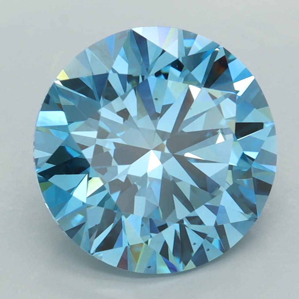 5.05 Carat Round Lab Diamond :: Greenstar spin frame 05