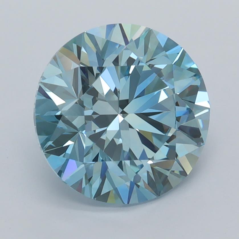 2.51 Carat Round Lab Diamond :: Greenstar spin frame 05