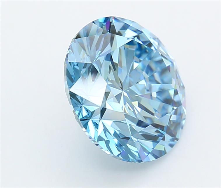 3.78 Carat Round Lab Diamond :: Greenstar spin frame 05