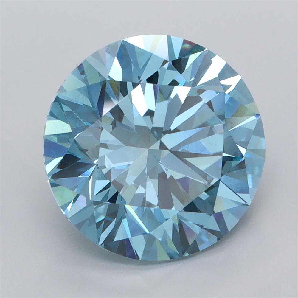 5.01 Carat Round Lab Diamond :: Greenstar spin frame 05