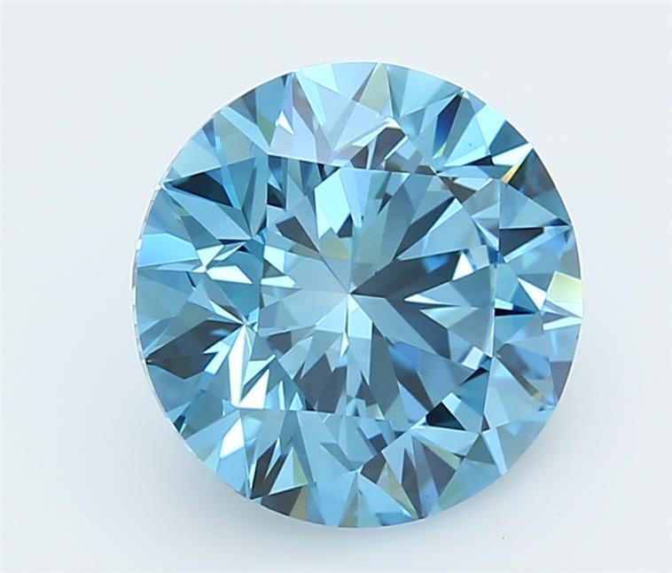 4.01 Carat Round Lab Diamond :: Greenstar spin frame 06