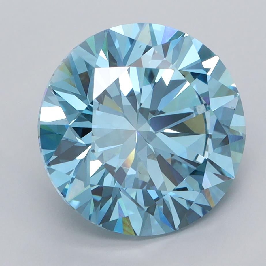 4.01 Carat Round Lab Diamond :: Greenstar spin frame 06