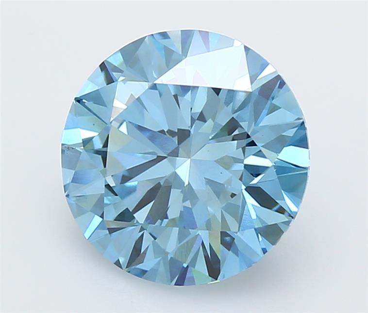 5.01 Carat Round Lab Diamond :: Greenstar spin frame 06