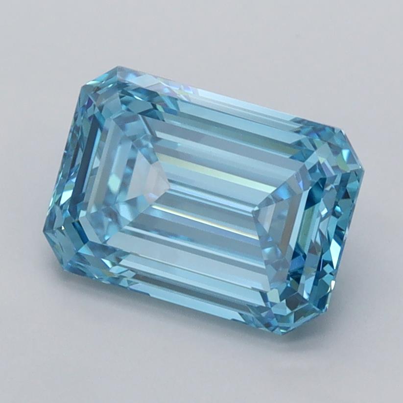 2.06 Carat Emerald Lab Diamond :: Greenstar spin frame 06