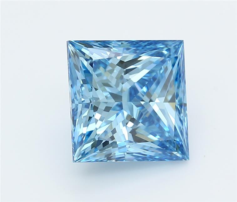 4.03 Carat Princess Lab Diamond :: Greenstar spin frame 06