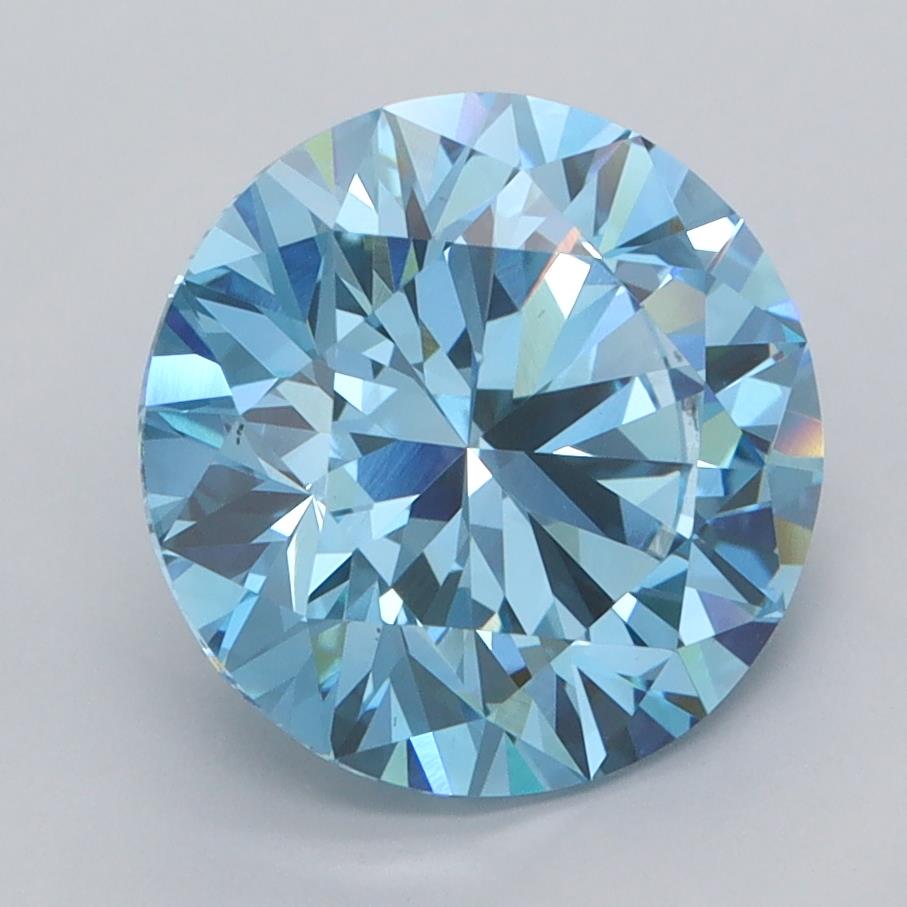 3.49 Carat Round Lab Diamond :: Greenstar spin frame 06