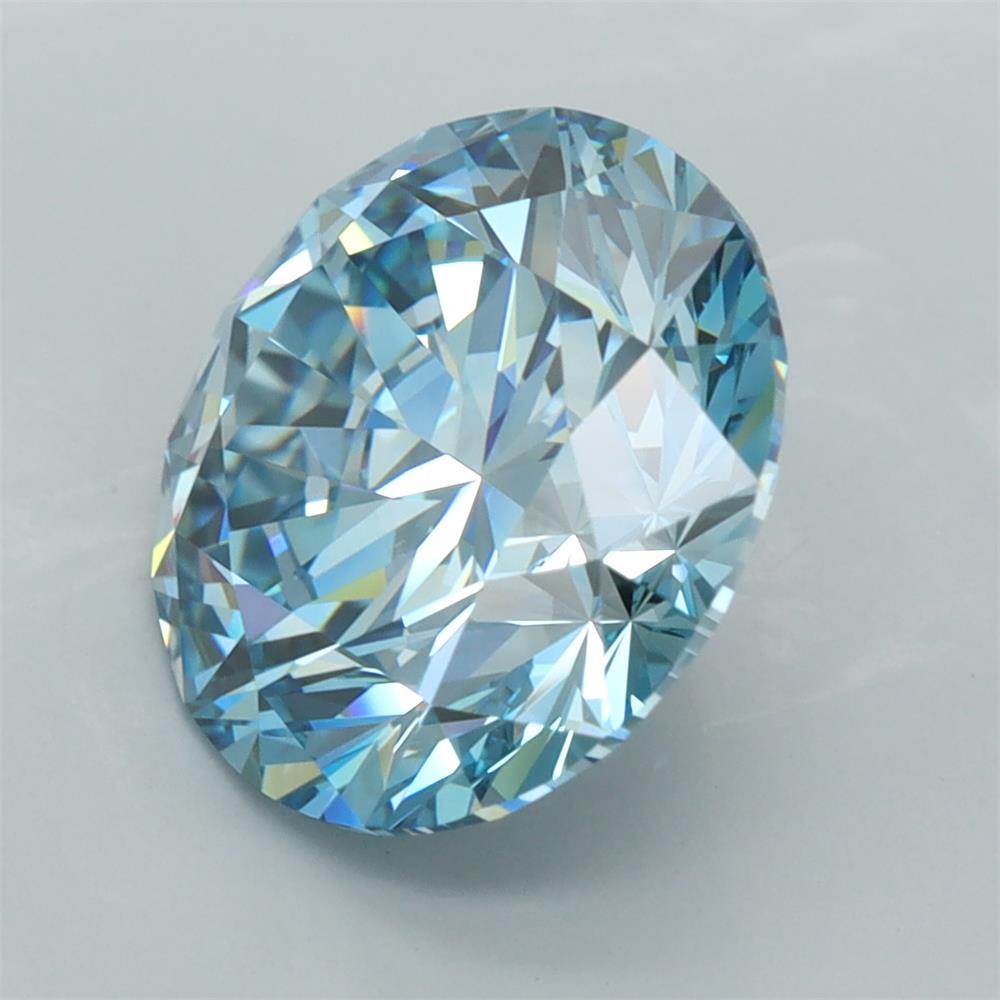 5.02 Carat Round Lab Diamond :: Greenstar spin frame 06