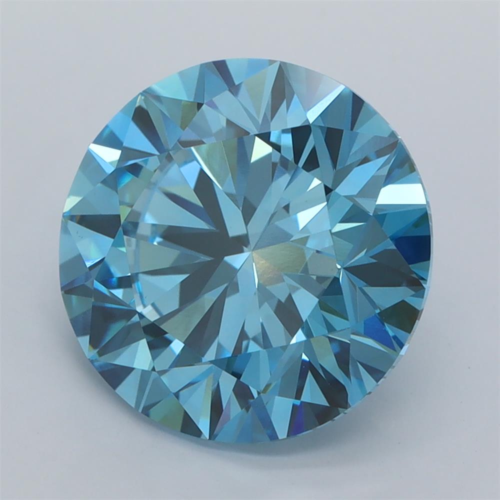 5.00 Carat Round Lab Diamond :: Greenstar spin frame 04
