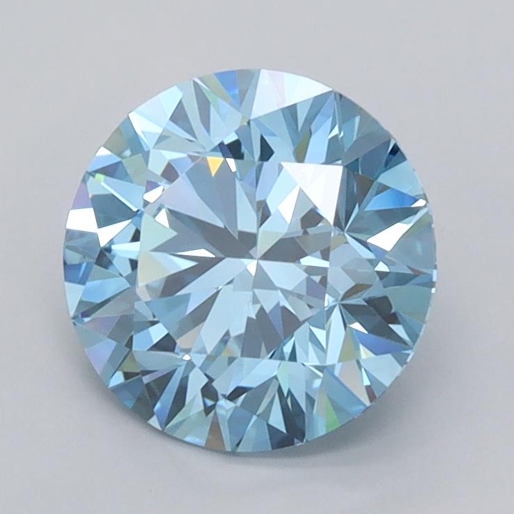 1.69 Carat Round Lab Diamond :: Greenstar spin frame 04