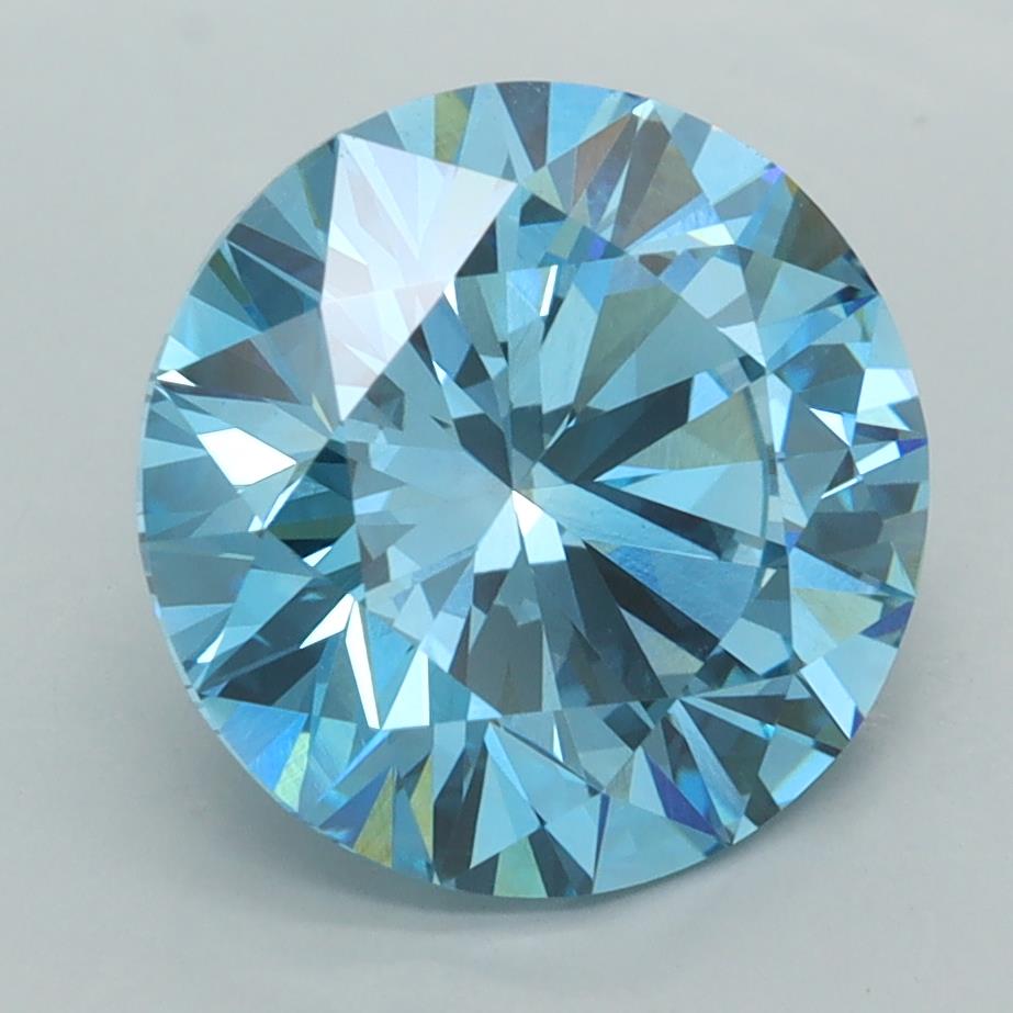 4.01 Carat Round Lab Diamond :: Greenstar spin frame 04