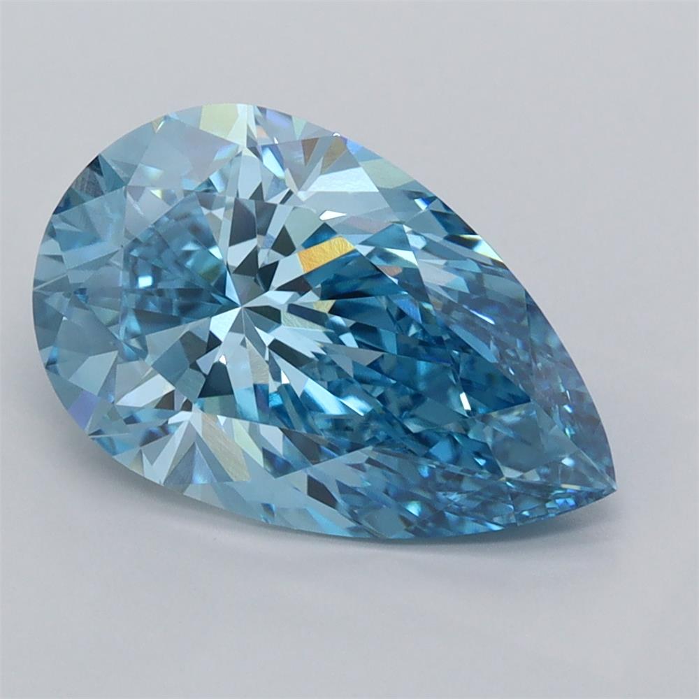 3.03 Carat Pear Lab Diamond :: Greenstar spin frame 04