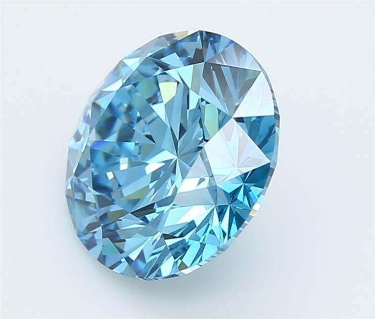 4.01 Carat Round Lab Diamond :: Greenstar spin frame 04