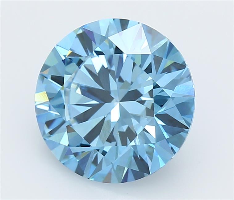 5.01 Carat Round Lab Diamond :: Greenstar spin frame 04