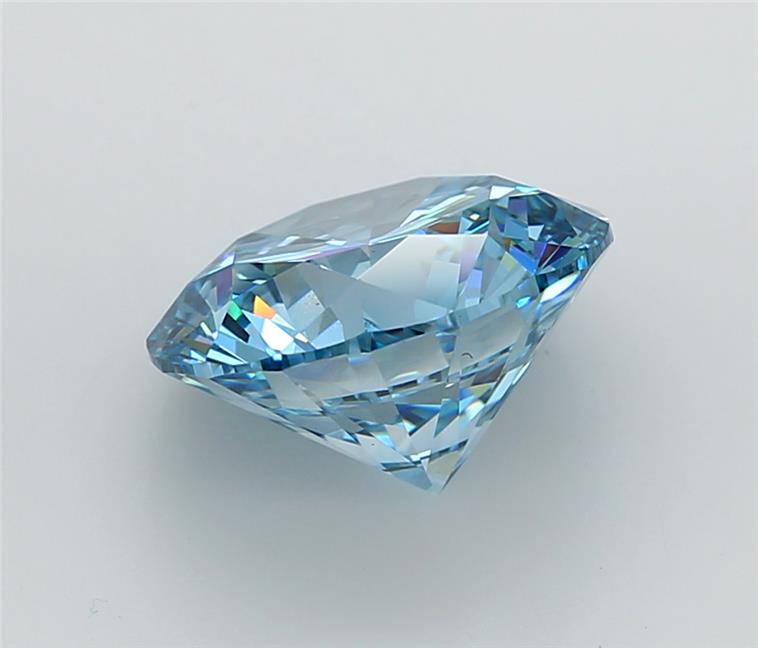 5.38 Carat Round Lab Diamond :: Greenstar spin frame 04