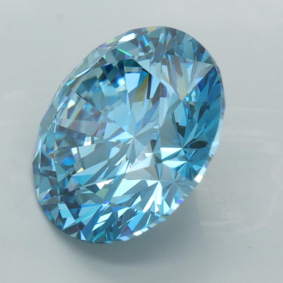 5.05 Carat Round Lab Diamond :: Greenstar spin frame 04