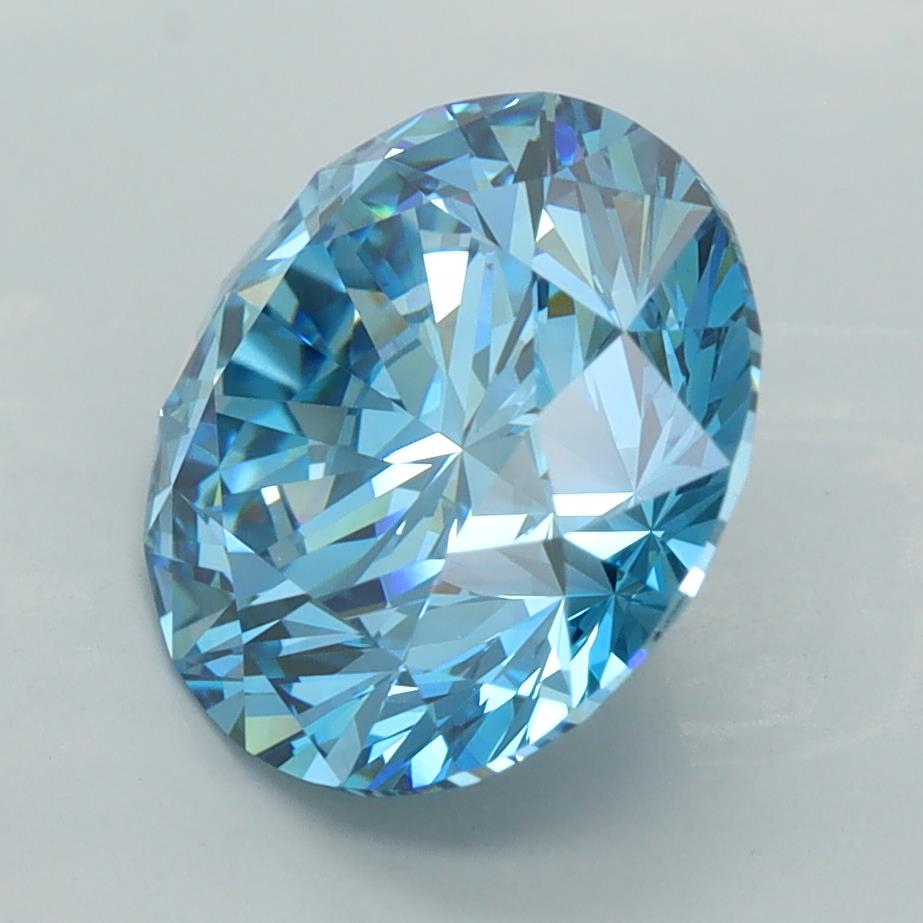 4.06 Carat Round Lab Diamond :: Greenstar spin frame 04