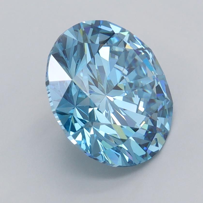 2.47 Carat Round Lab Diamond :: Greenstar spin frame 04