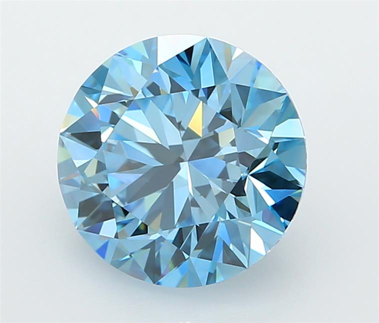 3.02 Carat Round Lab Diamond :: Greenstar spin frame 04