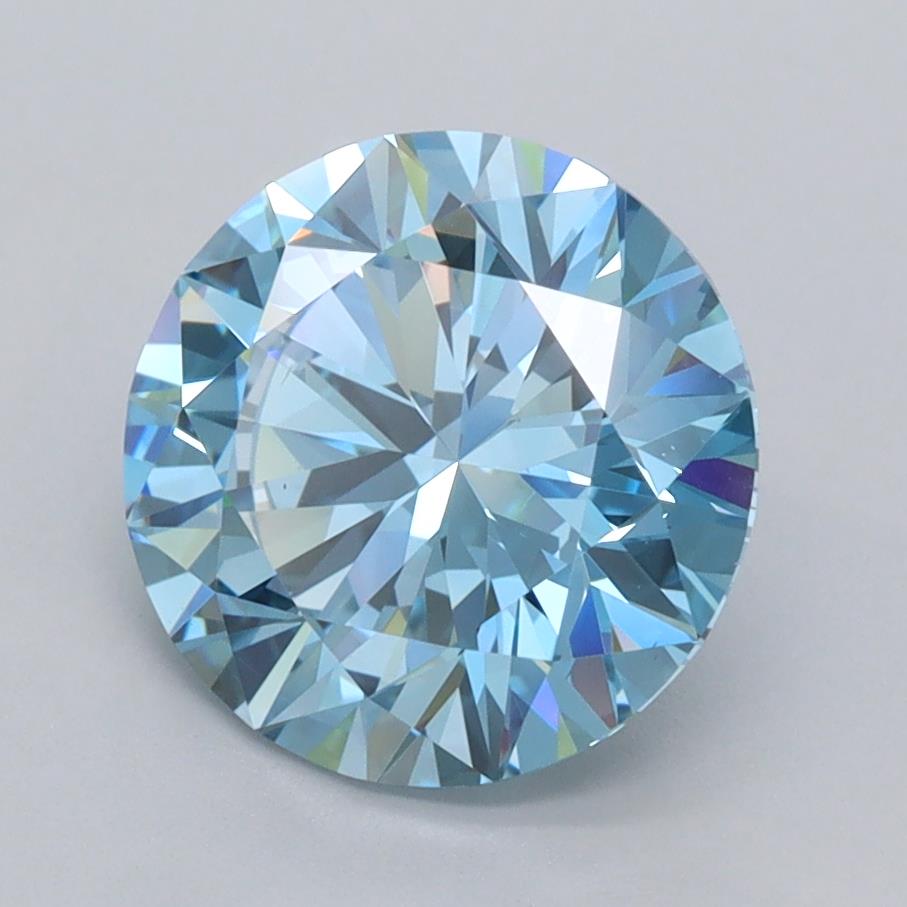 2.50 Carat Round Lab Diamond :: Greenstar spin frame 04