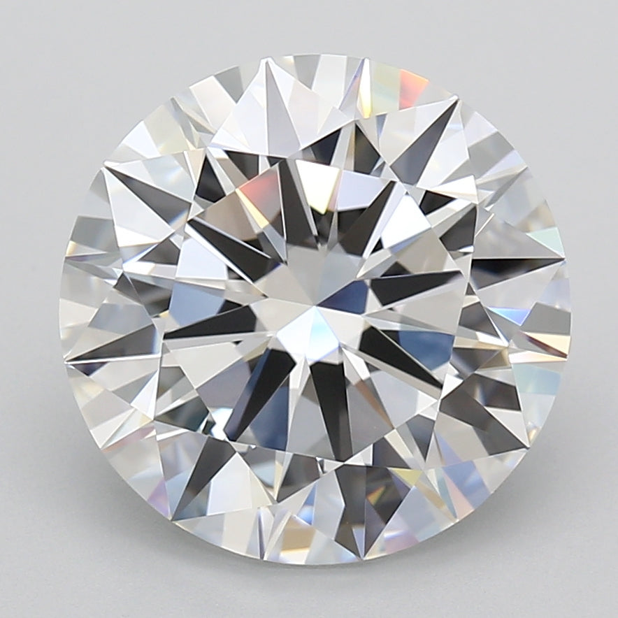 7.01 Carat Round Lab Diamond