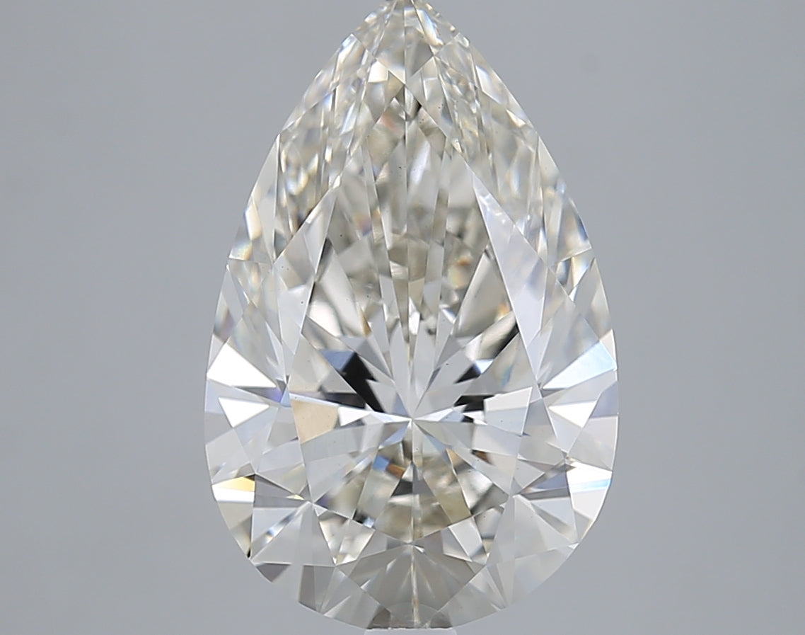 5.04 Carat Pear Lab Diamond