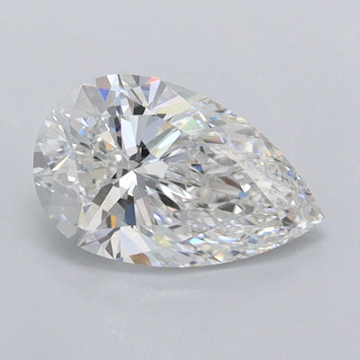 0.74 Carat Pear Lab Diamond