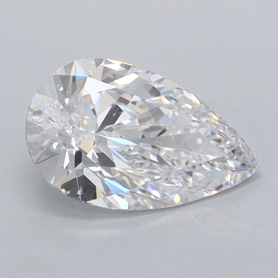 1.00 Carat Pear Lab Diamond