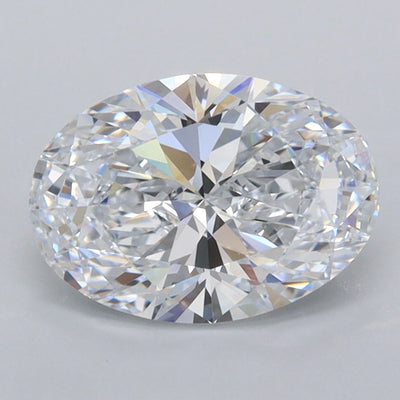 1.68 Carat Oval Lab Diamond