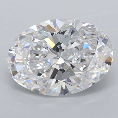 1.37 Carat Oval Lab Diamond