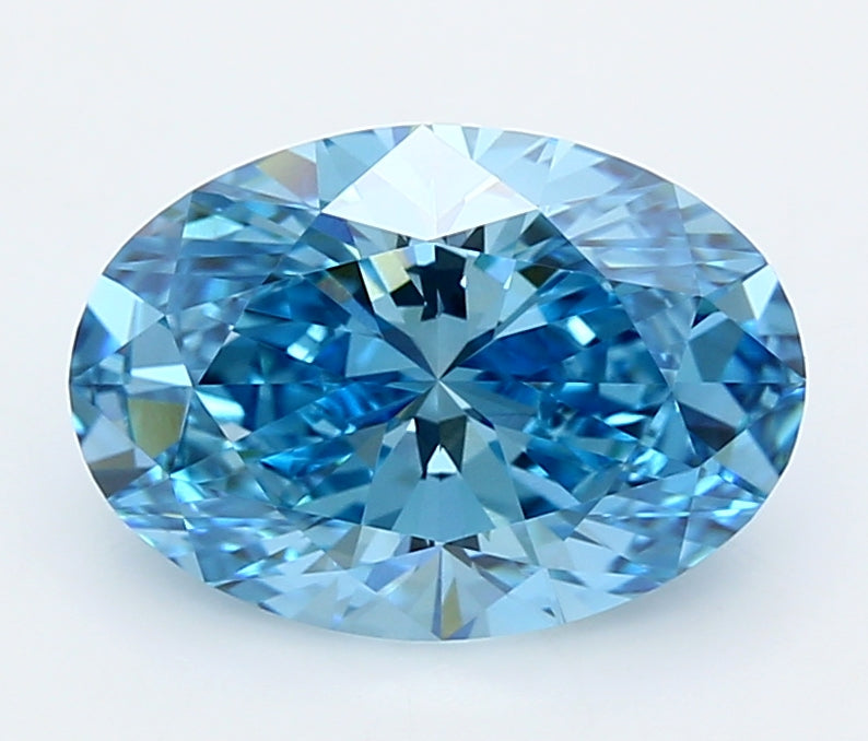 3.04 Carat Oval Lab Diamond