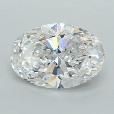 3.04 Carat Oval Lab Diamond