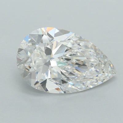 2.00 Carat Pear Lab Diamond