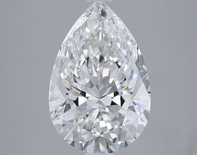 2.68 Carat Pear Lab Diamond