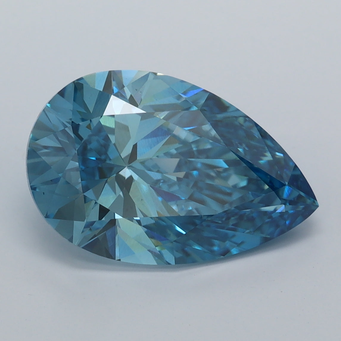 3.95 Carat Pear Lab Diamond