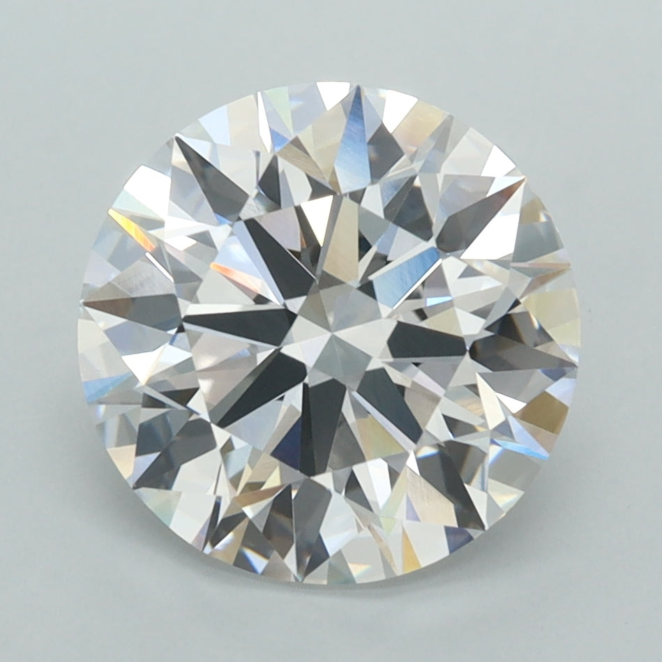 3.57 Carat Round Lab Diamond