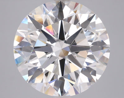 6.01 Carat Round Lab Diamond