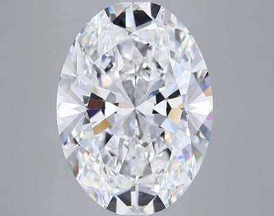 6.07 Carat Oval Lab Diamond