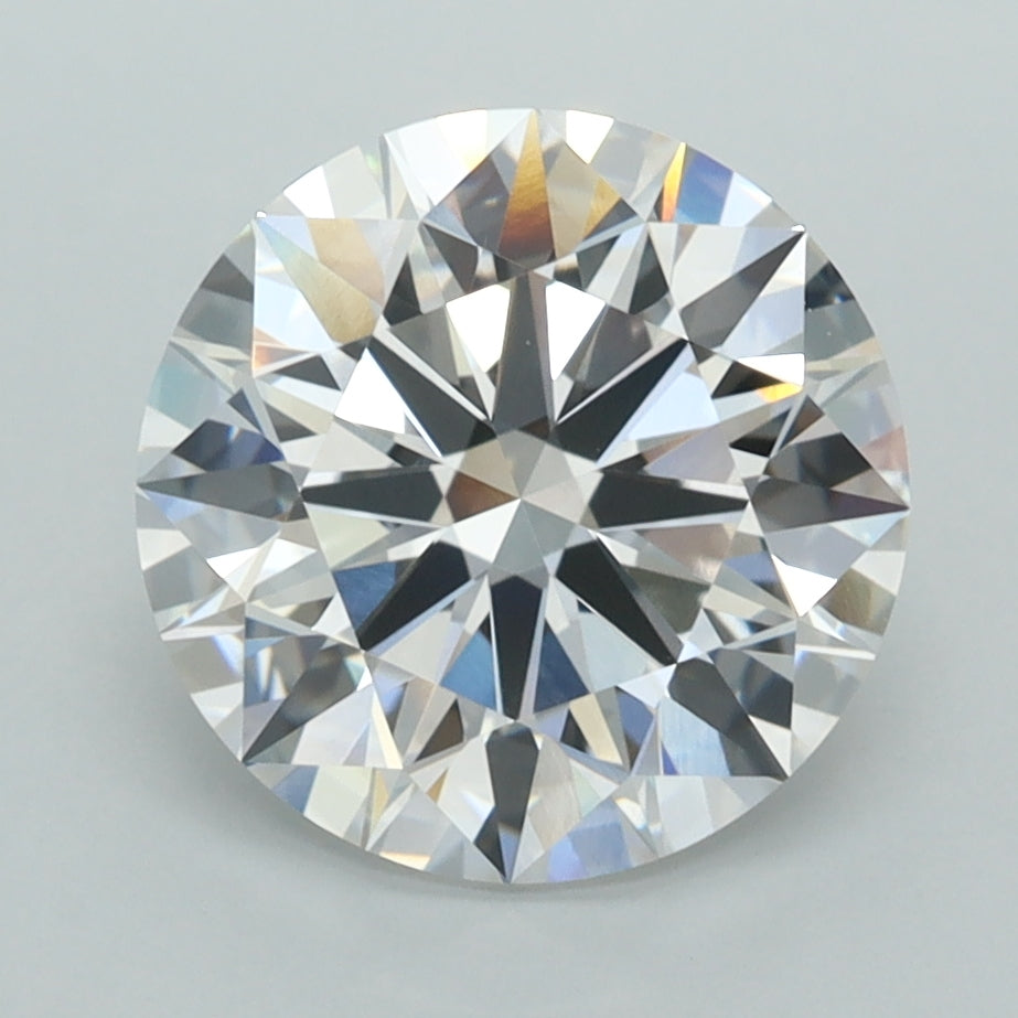 3.51 Carat Round Lab Diamond