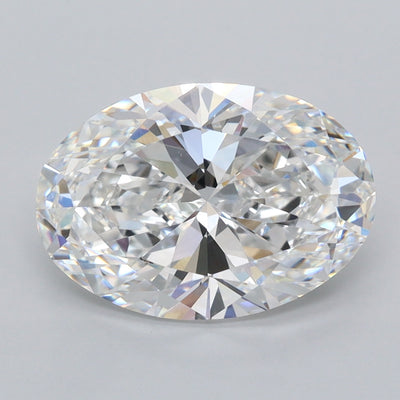3.50 Carat Oval Lab Diamond