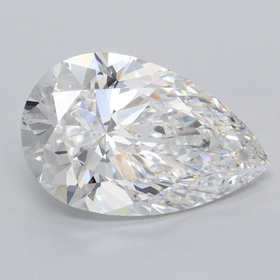 5.02 Carat Pear Lab Diamond