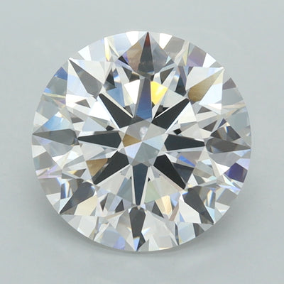 3.38 Carat Round Lab Diamond