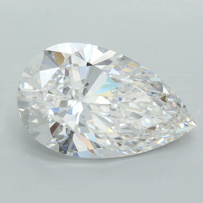 3.07 Carat Pear Lab Diamond